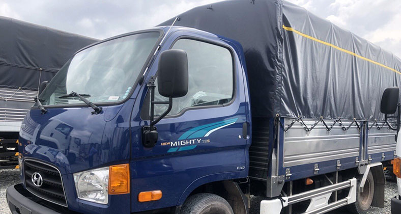 Bán xe tải Hyundai 7 tấn thùng mui bạt New Mighty 110s