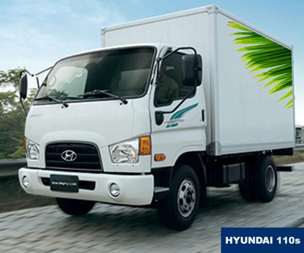Xe tải thùng kín 7 tấn Hyundai 110s, giá cạnh tranh, cho trả góp