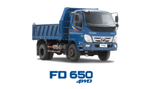 Xe tải THACO FORLAND FD650-4WD 6.4 Tấn