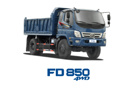 Xe tải THACO FORLAND FD850-4WD 7.58 Tấn