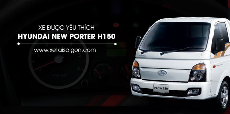 Ngoại hình xe tải Hyundai Porter H150